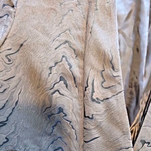 Investment Open Front Jacket BlazerWomens Size14 Brown with Black - Picture 4 of 7